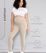 Everyday Umstandsleggings - Oatmeal Beige