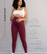 Everyday Umstandsleggings - Burgundy