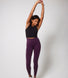 Focus High Waisted Sport Leggings Curvy - Mulberry Plum