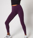 Focus 7/8 High Waisted Sport Leggings - Mulberry Plum