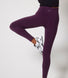 Focus High Waisted Sport Leggings Curvy - Mulberry Plum