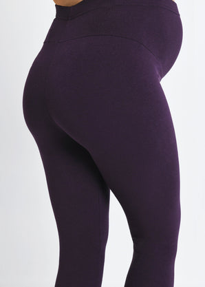 Everyday Umstandsleggings - Acai Purple