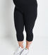 Everyday Cropped Umstandsleggings - Black