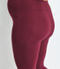Everyday Cropped Umstandsleggings - Burgundy