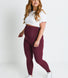 Everyday Umstandsleggings Lightweight - Burgundy