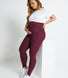 Everyday Umstandsleggings Lightweight - Burgundy