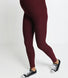 Everyday Umstandsleggings Winter High Waisted Leggings - Burgundy