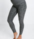 Ultimate Soft-Touch Umstandsleggings - Dunkelgraue Marl