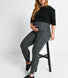 Everyday Umstandsleggings Lightweight - Dark Grey Marl