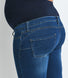 Cropped Umstandsjeggings - Dark Blue