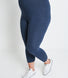 Everyday Cropped Umstandsleggings - Infinity Blue Marl