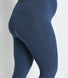 Everyday Cropped Umstandsleggings - Infinity Blue Marl