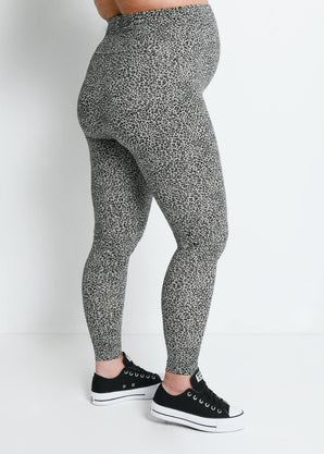 Everyday Umstandsleggings - Leopard Print