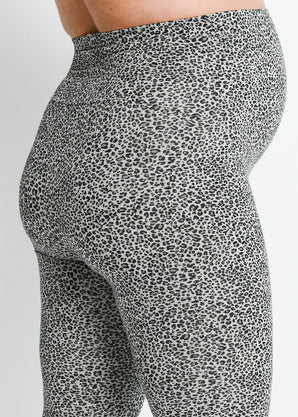 Everyday Umstandsleggings - Leopard Print