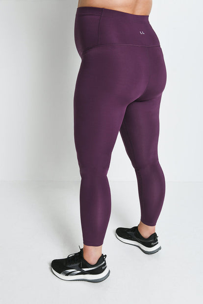 Focus 7/8 Umstandsleggings Sport - Mulberry Plum