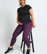 Focus 7/8 Umstandsleggings Sport - Mulberry Plum