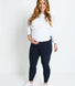 Everyday Umstandsleggings - Navy Animal Print