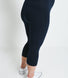 Everyday Cropped Umstandsleggings - Navy Blue