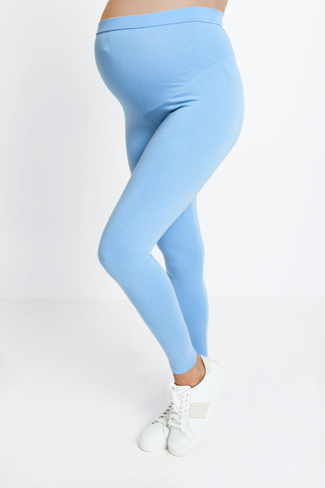 Everyday Umstandsleggings - Powder Blue