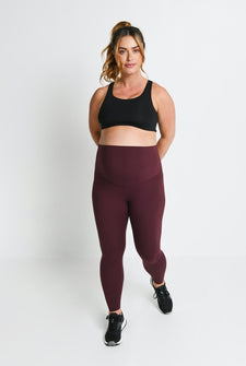 Revitalise 7/8 Umstandsleggings - Winter Berry