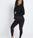 Ultimate Soft-Touch Umstandsleggings - Winter Berry Marl