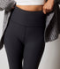 Gerippte Leggings - Dark Grey