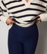 Gerippte Leggings Curvy - Navy