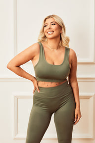 Ultimate Seamless Bralette - Sage Green