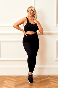 Ultimate Seamless High Waisted Leggings - Black