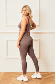 Ultimate Seamless High Waisted Leggings - Deep Mauve