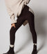 Everyday Winter High Waisted Leggings - Espresso Brown