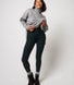 Alltägliche Winter-Leggings mit hoher Taille  - Deep Forest