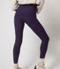 Everyday Winter High Waisted Leggings Curvy - Midnight Plum