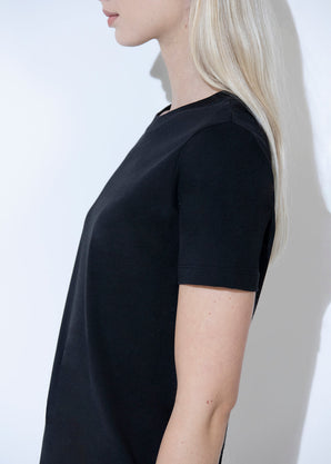 Everyday T-Shirt Curvy-Shirt - Black