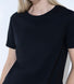 Everyday T-Shirt Curvy-Shirt - Black