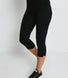 Cropped Jeggings - Schwarze