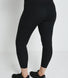Energise  7/8 High Waisted Gym Leggings - Midnight Black