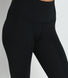 Energise Cropped High Waisted Gym Leggings - Midnight Black