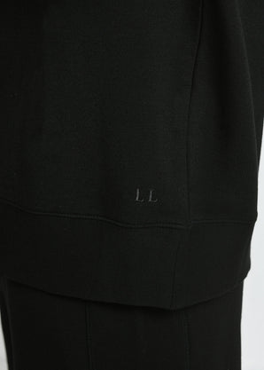 Luxus Lounge Sweatshirt - Black