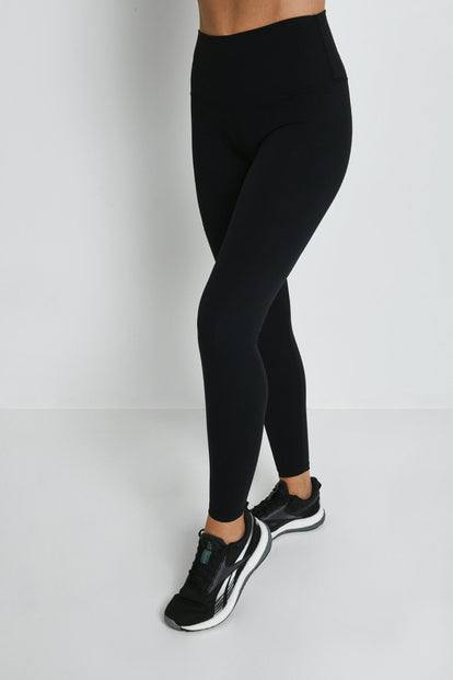 Revitalise High Waisted Leggings - Midnight Black