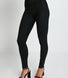 Leggings In Wildlederoptik - Black