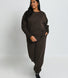 Everyday Sweatshirt Komfort Curvy - Espresso Brown