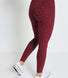 Everyday High Waisted Leggings - Burgundy Animal Print