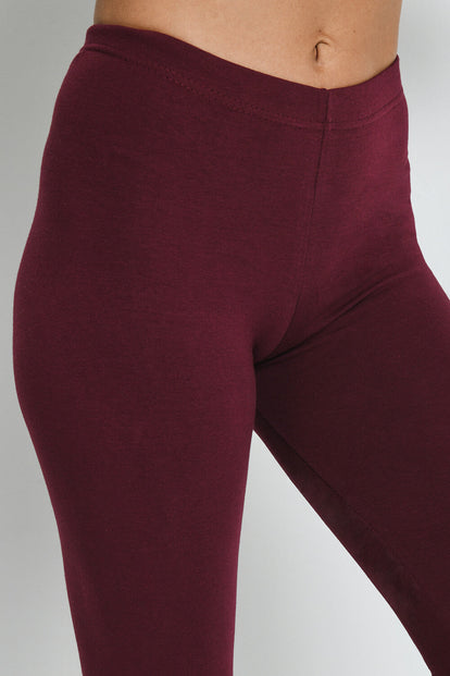 Everyday Leggings - Burgundy