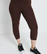 Everyday Cropped Leggings - Chocolate Brown