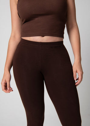 Everyday Leggings - Chocolate Brown