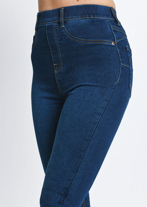 7/8 Jeggings - Dark Blue