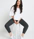 Everyday Cropped Leggings - Dark Grey Marl