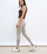 Everyday High Waisted Leggings - Oatmeal Beige