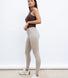 Everyday High Waisted Leggings - Oatmeal Beige